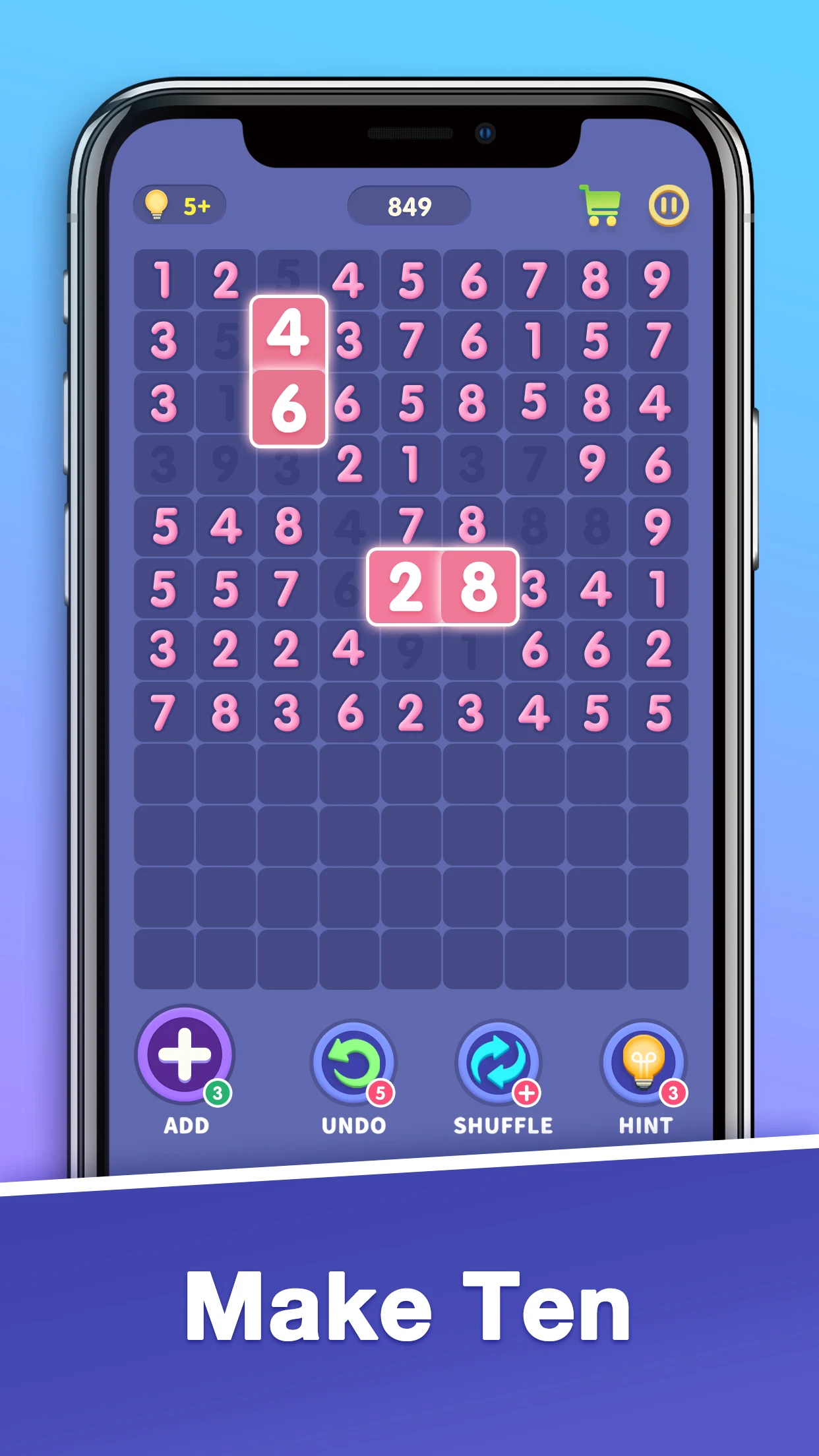 Match Ten - Number Puzzle screenshot